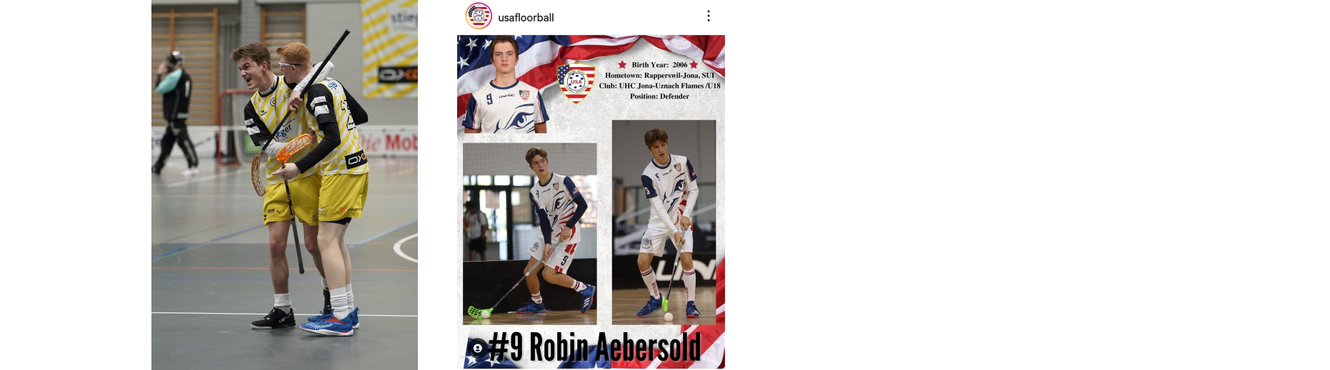 Robin Aebersold läuft an U19-WM in Dänemark für die USA auf