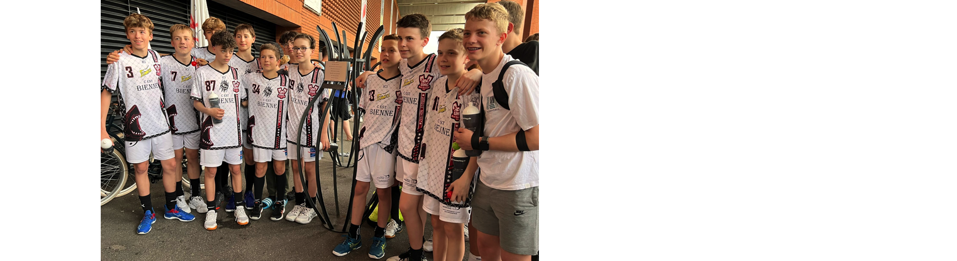 Flames-Block der U14A gewinnt mit Biel-Seeland das La Saga Turnier